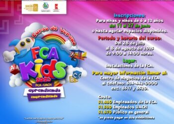 Invita UACH al Curso de Verano FCA Kids: donde los niños se convierten en emprendedores