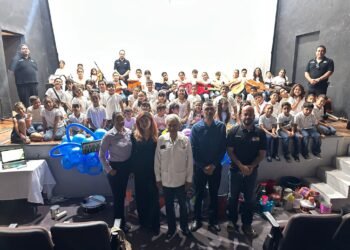 Realizan muestra artística del programa Música en mi Escuela en Aldama