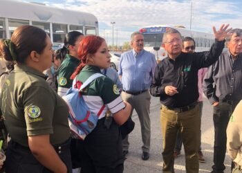 Brinda brigada de la UTCJ apoyo a zonas afectadas  por lluvias en Ciudad Juárez