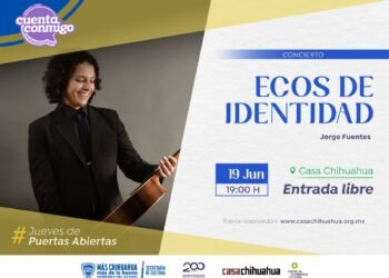 Presentará Jorge Fuentes concierto de guitarra “Ecos de Identidad” en Casa Chihuahua