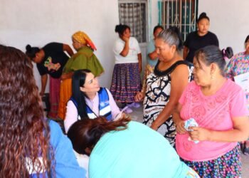 Mantienen regidoras del PAN atención permanente a asentamientos Tarahumaras tras daños por lluvias recientes