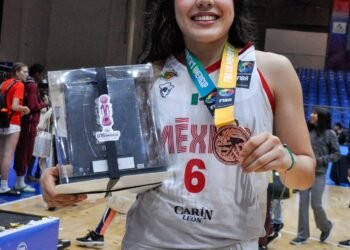 Alumna del COBACH es parte de quinteto ideal  U16 AmeriCup W de Baloncesto