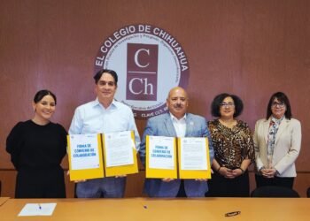 Firman convenio El Colech y Recaudación de Rentas de Ciudad Juárez