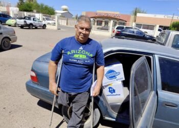 Inicia SDHyBC segunda entrega de despensas para adultos mayores y personas con discapacidad