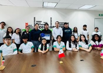 Empresa Total Gas reconoce excelencia académica del Conalep Juárez III