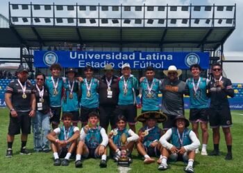 Se coronan alumnos del Cobach en torneo de Flag Football en Panamá, categoría U17