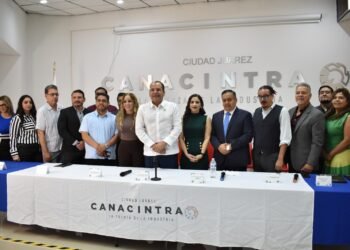 Firman convenio de colaboración Conalep y Canacintra Juárez  para fortalecer vinculación