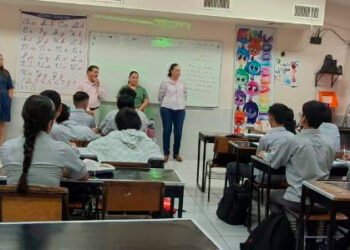 Inicia primera fase de acciones por la seguridad de estudiantes en Secundaria Técnica 52 en Delicias
