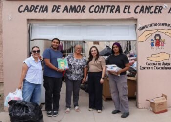 UACH dona insumos a «Cadena de Amor Contra el Cáncer Infantil»