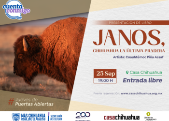 Casa Chihuahua invita a la presentación del libro Janos, Chihuahua: la última pradera