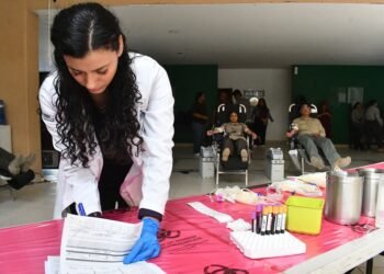 Se suma UTCJ a campaña de donación de sangre, participa la comunidad estudiantil