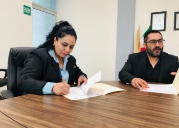 Firma UT de la Babícora convenio con  Odyssey International Camp México