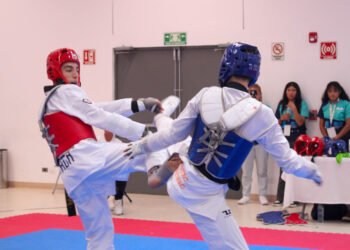 Representante de la UACH Joel Ramírez hace suyo el Teporaca de Bronce en Taekwondo
