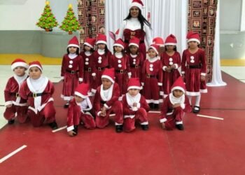 Participan niños de 12 preescolares de Ahumada, Samalayuca y Juárez en festival navideño