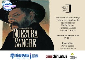 Presentarán el cortometraje “Nuestra Sangre” de Emilio Espino el jueves de puertas abiertas