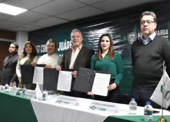 Firman convenio Conalep y Unión de Yonkeros  Importadores de Ciudad Juárez