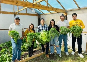 Realizan estudiantes de la UT de Camargo, Unidad Jiménez, emprendimiento con invernadero