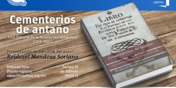Presentará Reidezel Mendoza en Casa Chihuahua su libro “Cementerios de antaño”