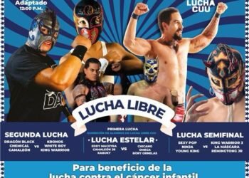 Lupita Borruel invita a unir fuerzas en función de lucha libre contra el cáncer infantil