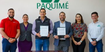 Firman convenio de colaboración UT Paquimé y Celiderh para fortalecer formación