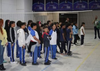 Realizan torneo regional de cachibol matemático 2026 de primarias estatales de Juárez uárez