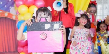 Despliegan talento alumnos de preescolar Francisco Gabilondo Soler en presentación de circo