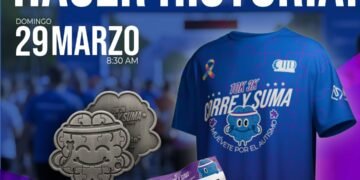 Invitan a la carrera » Muevete por el autismo» el domingo 29 de marzo