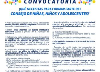 Invita Isela Martinez a participar en convocatoria para el consejo de niñas, niños y adolescentes