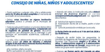 Invita Isela Martinez a participar en convocatoria para el consejo de niñas, niños y adolescentes