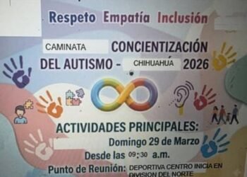 Invitan a la Caminata por el Autismo este domingo en la Deportiva