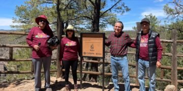 Instalan nuevas cédulas informativas en la zona arqueológica las Cuarenta Casas