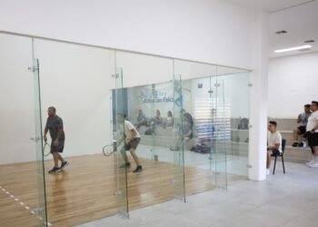 Convoca Municipio a participar en el segundo torneo de raquetbol en el Polideportivo Luis H. Álvarez