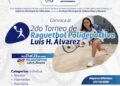 Convoca Municipio a participar en el Segundo Torneo de Raquetbol en el Polideportivo Luis H. Álvarez