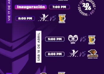 Arranca el Final Four de voleibol CONADEIP, Vaqueros URN contra Tigres UANL juego estelar