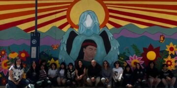 Participa Conalep Cuauhtémoc en proyecto “Sendero seguro” con mural dedicado a la mujer