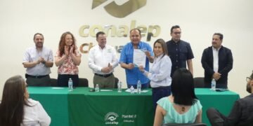 Entrega Conalep 340 becas para certificación de inteligencia artificial IC3 spark