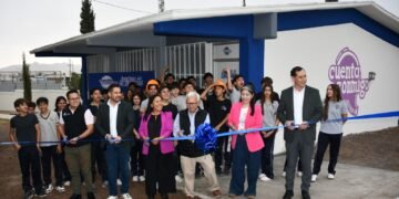 Inauguran biblioteca en la secundaria federal número 11, inversión de más de 2 millones