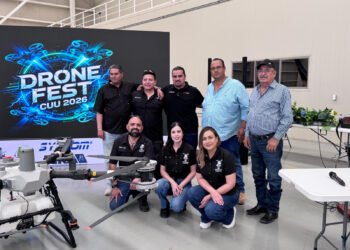 Asisten 200 personas al festival “Drone Fest CUU” en la Universidad Politécnica de Chihuahua