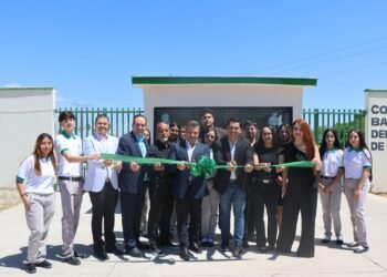 Inaugura Cobach Delicias nuevos espacios educativos y de seguridad, fortalecen la formación