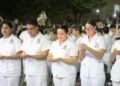 Conmemoran en la FEN-UACH el Día Internacional de la Enfermería con la tradicional Ceremonia Cáritas