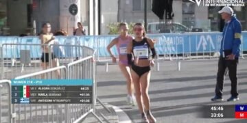Meta Olímpica CUU celebra histórico 1-2 de Chihuahua en competencia  de marcha en Portugal