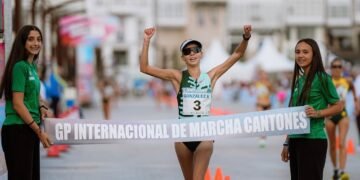 Conquista Alegna González el gran Premio Internacional de Marcha Cantones
