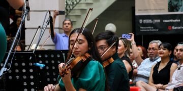 Orquesta sinfónica juvenil del Cobach ofrece concierto de gala en Casa Chihuahua