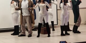 Presentan estudiantes del Conalep Juárez III el musical Hamilton como proyecto académico de inglés