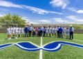 Inaugura Alcalde en Guadalupe cancha de futbol y arrancan ampliación de salones de usos