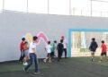 Marco Bonilla lleva el programa «Manos a la cancha» en Villa Juárez