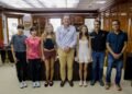 Se reunió Marco Bonilla con campeonas internacionales de marcha Alegna González y Ximena Serrano