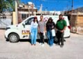 Jael Argüelles y Ecología unen esfuerzos para prevenir las garrapatas en la colonia fronteriza alta
