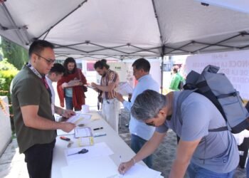Realizan simulacro de votación para fortalecer diseño de boletas electorales del proceso electoral