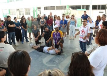 Capacitan a personal del Cobach para atender emergencias y situaciones de riesgo